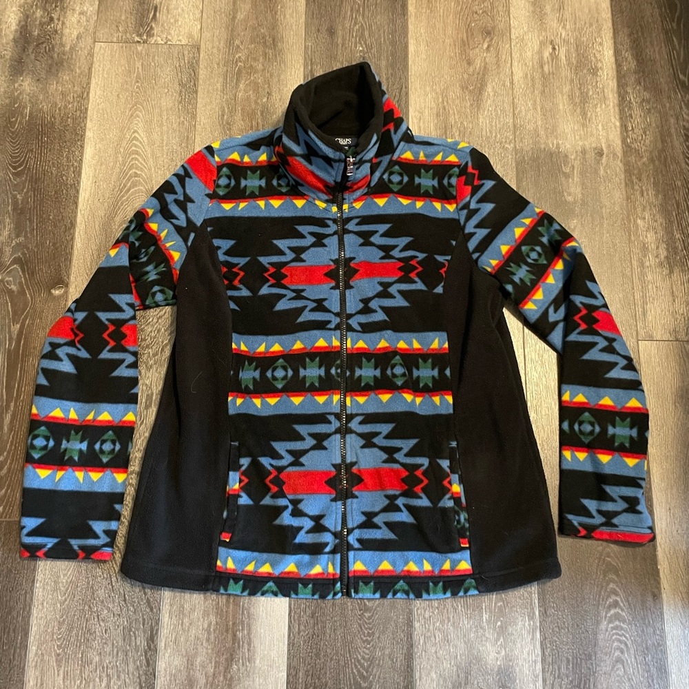 Chaps full zip fleece.